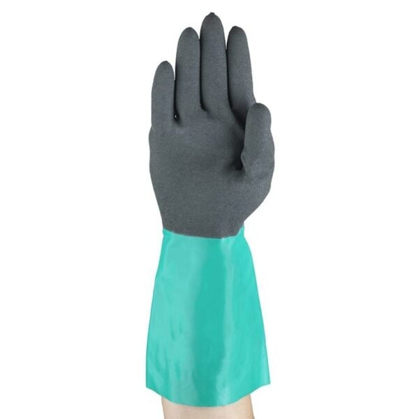 ⁦ANSELL ALPHATEC 58-535W CHEMICAL-RESISTANT GAUNTLET GLOVES جوانتى كيماويات⁩ - الصورة ⁦3⁩