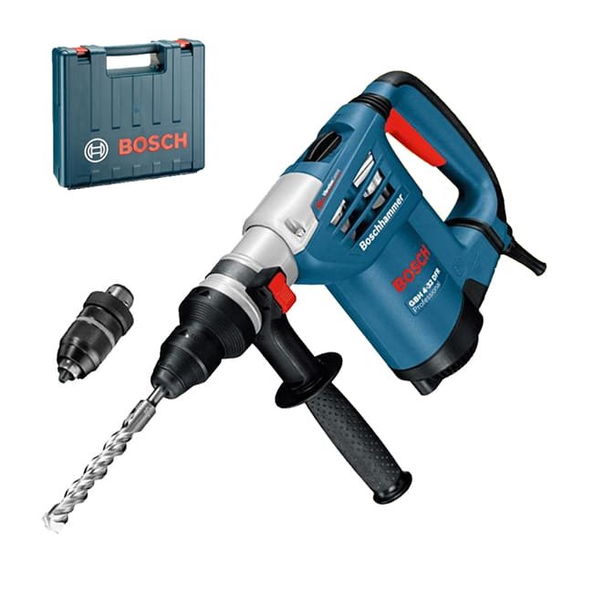شاكوش بوش تخريم و تكسير 900 وات 32 مم الكتروني ألماني BOSCH – GBH 4-32 DFR