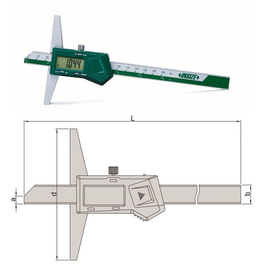 باكوليس ديجيتال 6 بوصة Insize صينى - الصورة 3