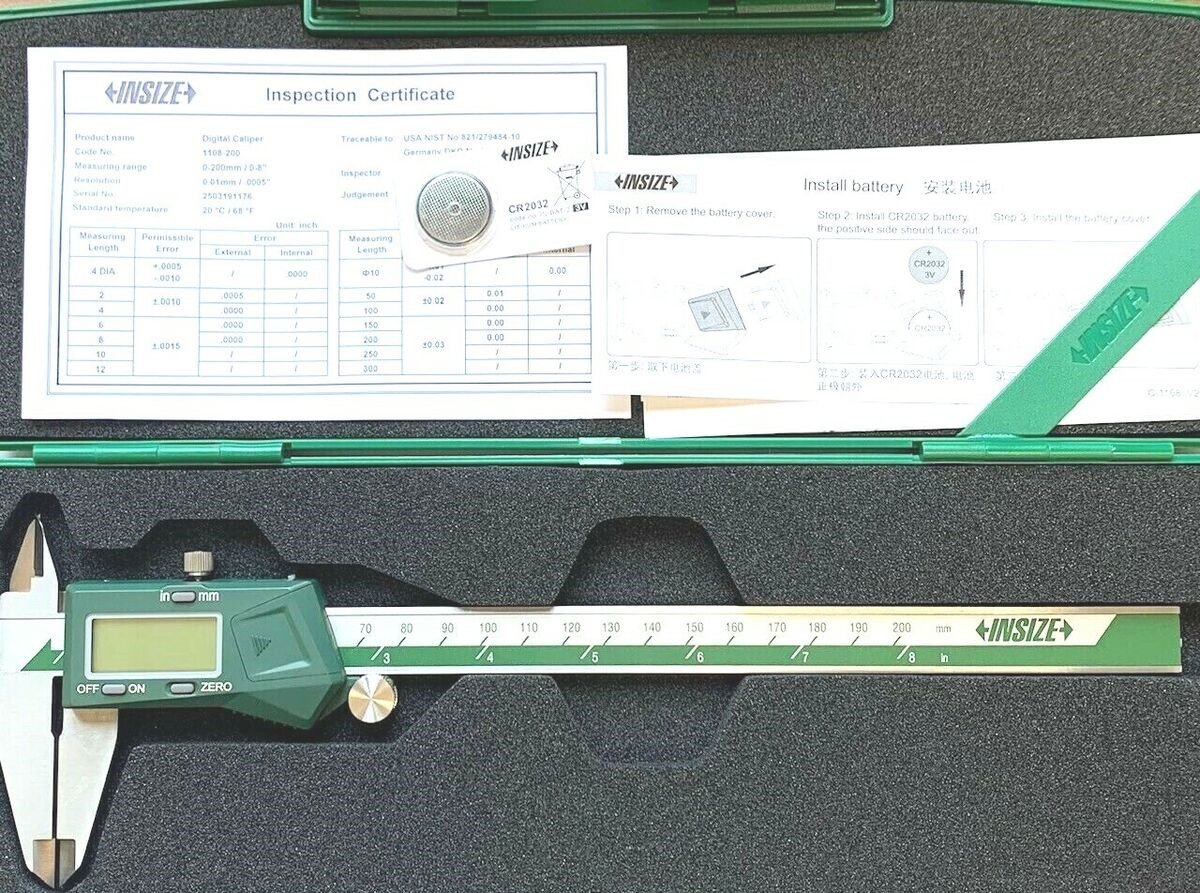 باكوليس ديجيتال 8بوصة Insize صينى